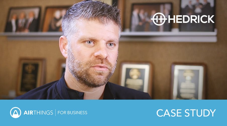 Case Study Hedrick Associates & Airthings for Business